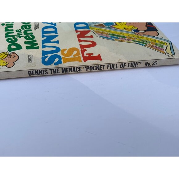 Dennis The Menace Sunday Is Funday No. 35 Comic Book By Hank Ketcham - Picture 3 of 10